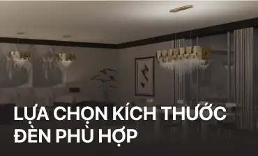 1001 “phương trình” cần biết giúp lựa chọn kích thước đèn phù hợp mọi không gian